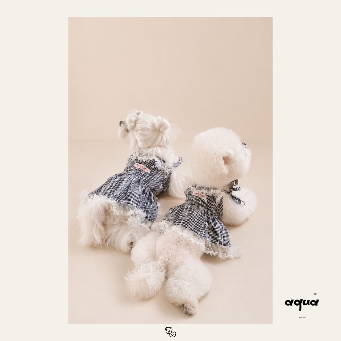 Pajamas Set & Pet Vest - ‘Blackberry Lace’