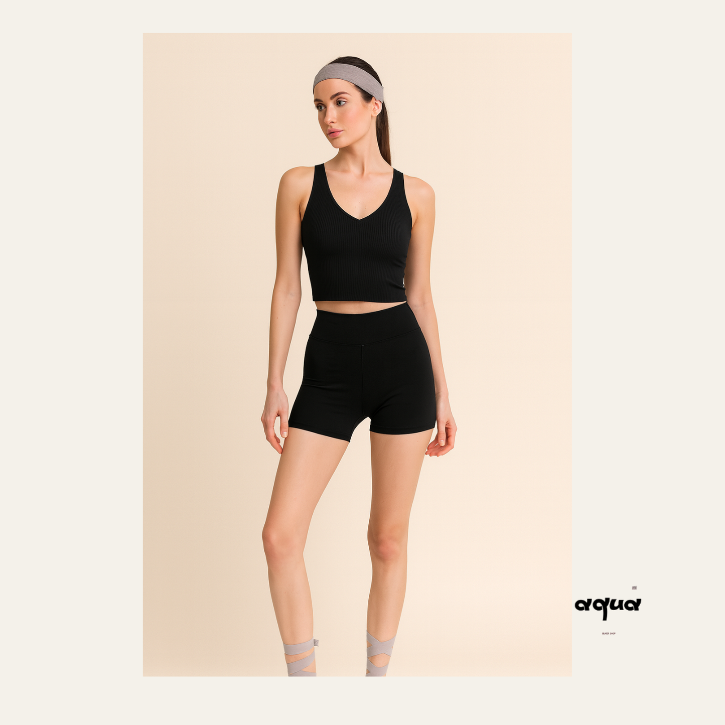 Pilates outfit - Ballet Style