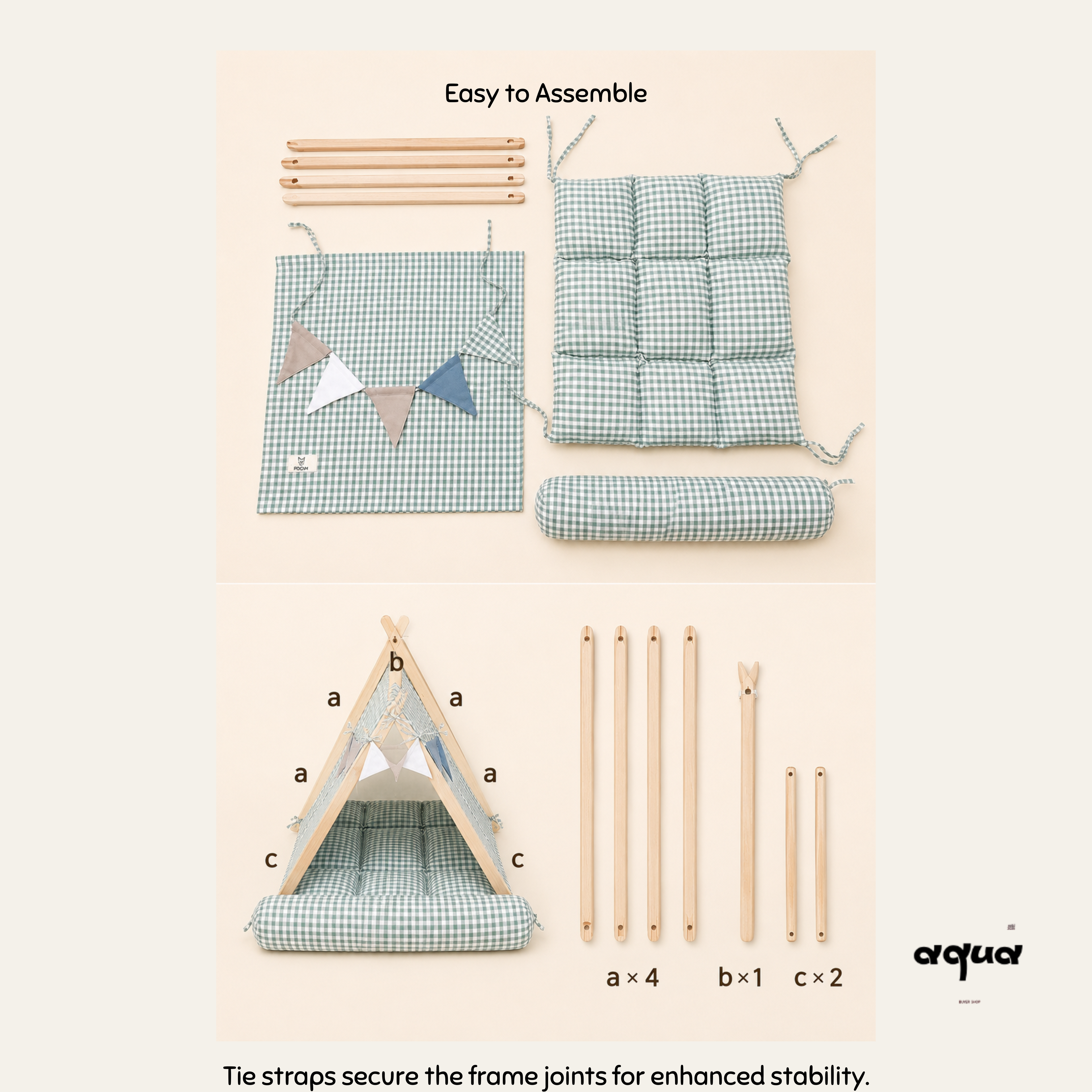Pet Tent Bed
