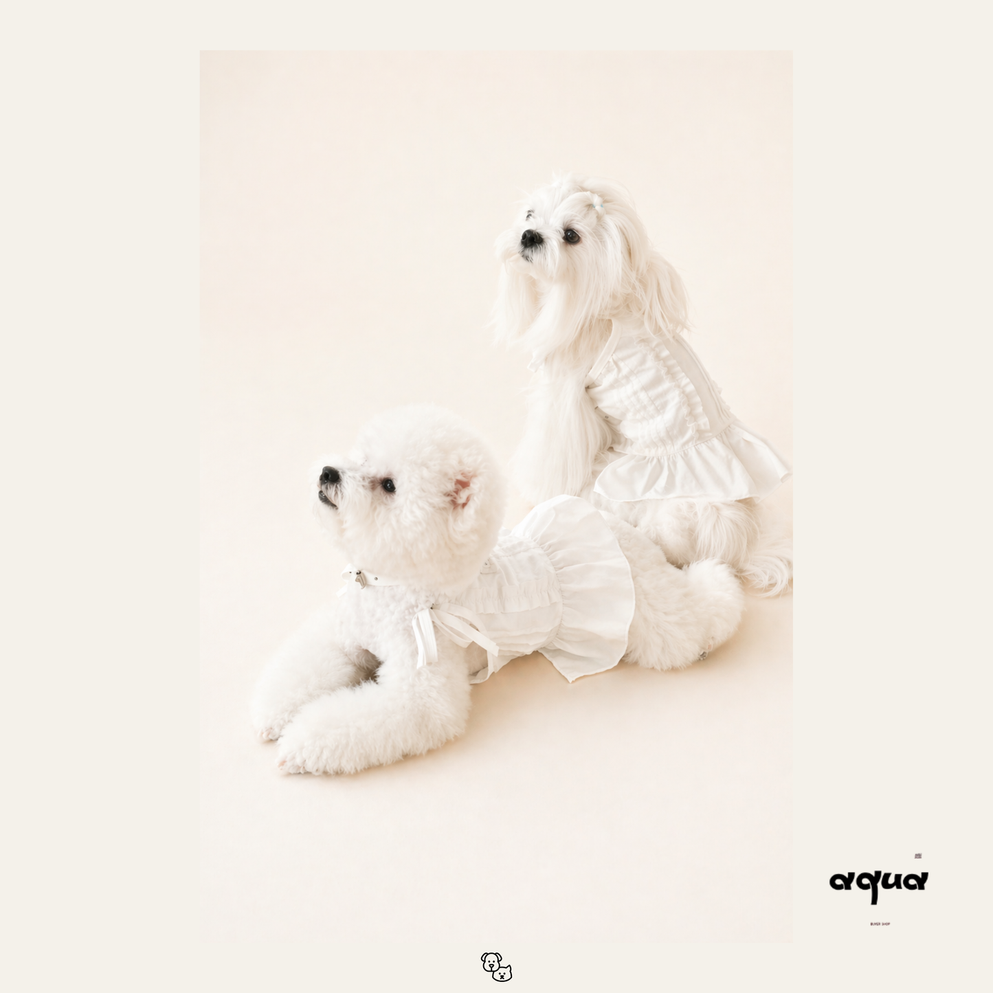 Pajamas Set & Pet Vest - ‘cloud harmony’