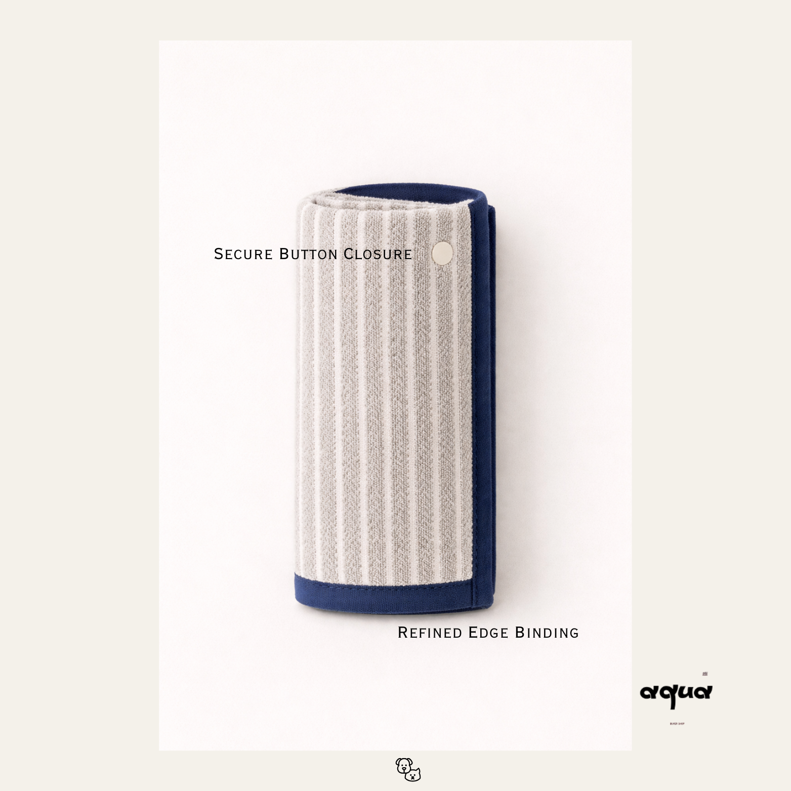 Striped Matching Bath Towel Set