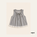 Gingham & Lace Matching Set