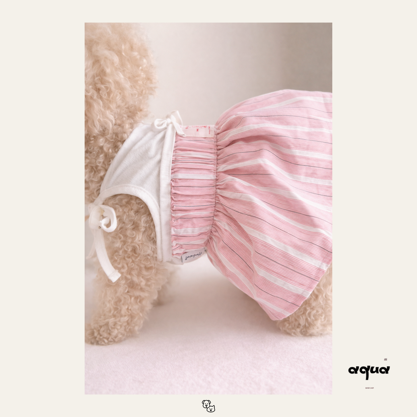 Pajamas Set & Pet Vest - ‘Sakura Soda’