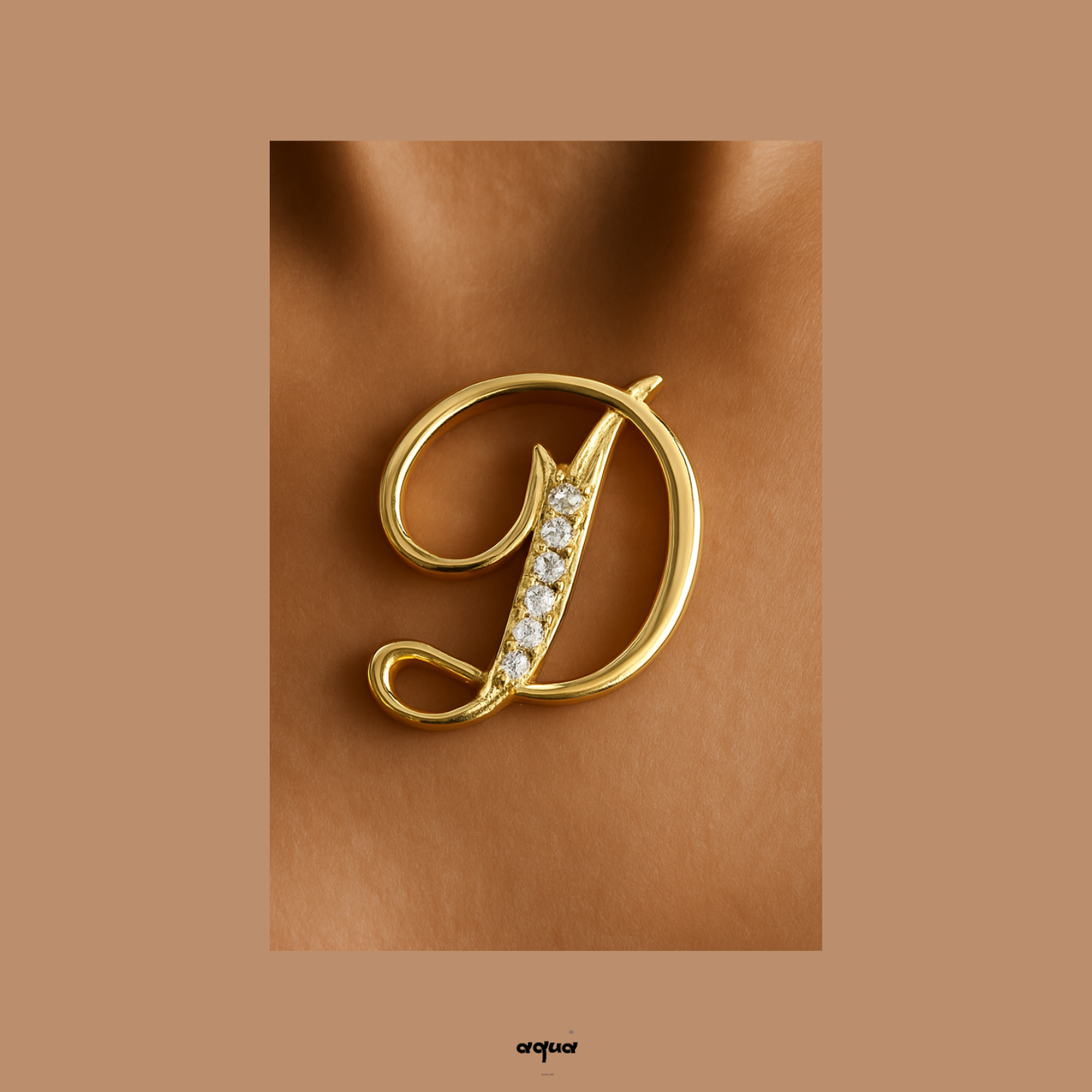 Letter Necklace (Customizable letters available)