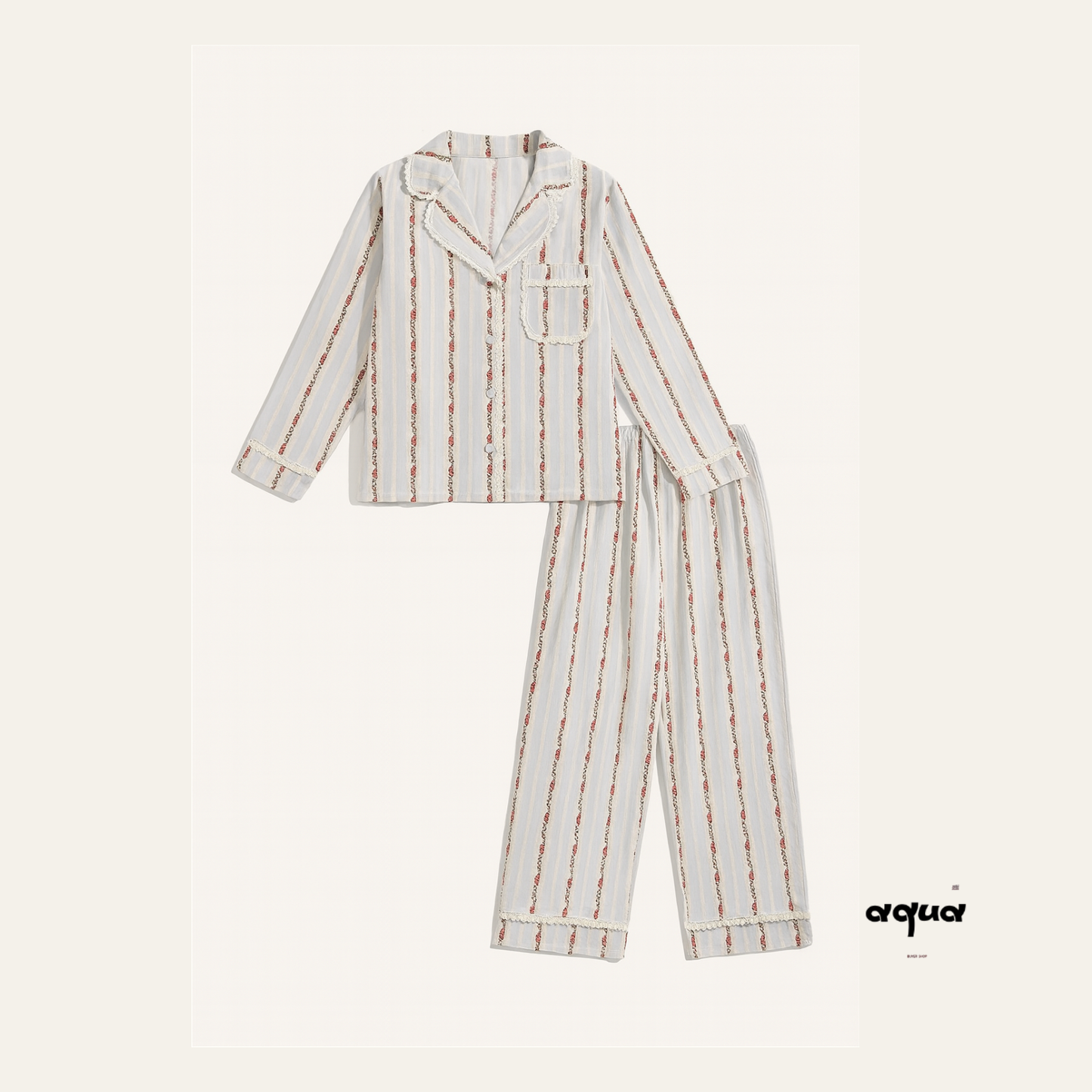 Pajamas Set - Floral
